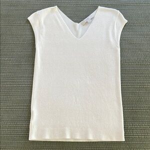 LOFT knit capped sleeve sweater